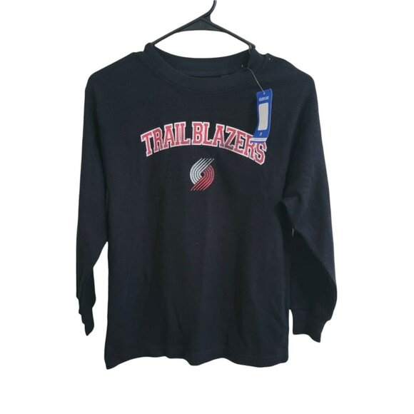 Portland Trailblazers T-Shirt Mens Size Medium NBA Basketball Long Sleeve Tee - Picture 1 of 4